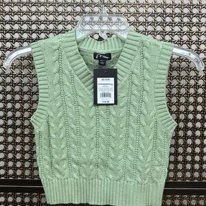 Art Class X/S 4/5 green sweater vest